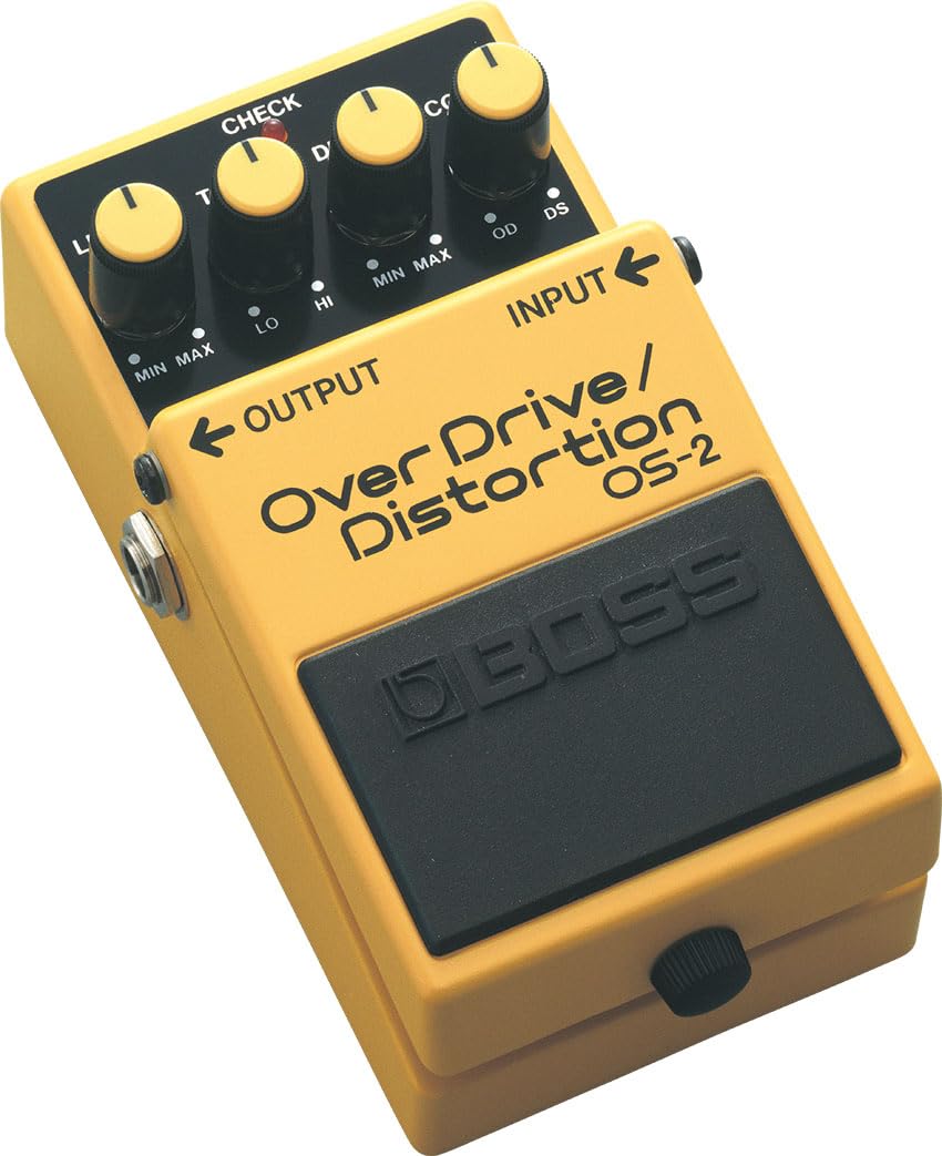 ギター BOSS / OS-2 DS-2 Amazon.com: BOSS OS-2 Gold Overdrive/Distortion Guitar Pedal